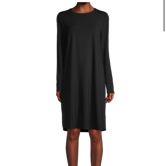 Eileen Fisher Crewneck Dress - Picture 1 of 5